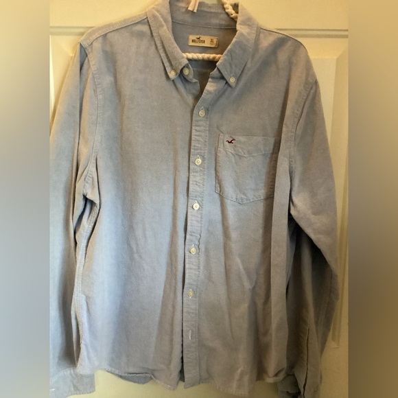 Hollister Other - Hollister blue button down shirt-SZ XL
@B1